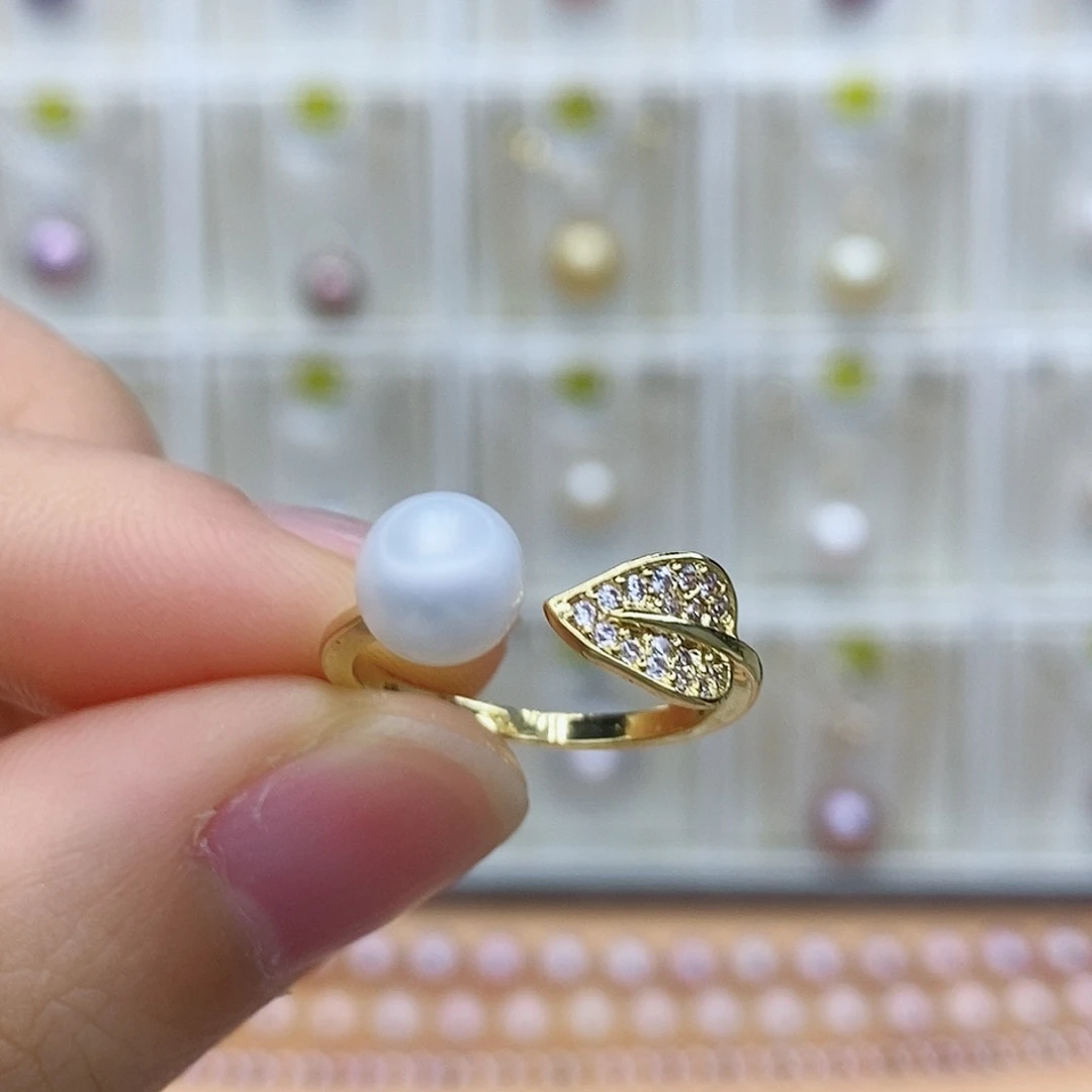 吊坠(不含链)淡水珍珠合金