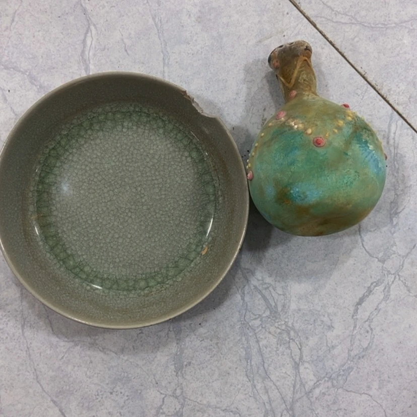 【闪购商品】摆件高古瓷五大名窑一****～