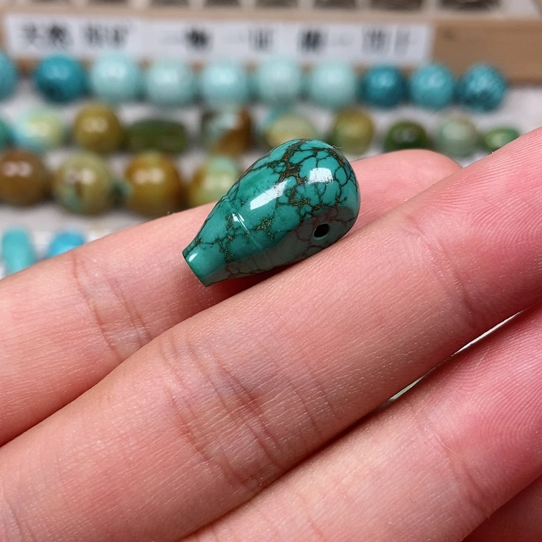 未镶嵌绿松石珠宝半成品