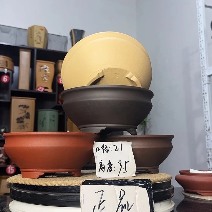 紫砂花盆盆友记紫砂