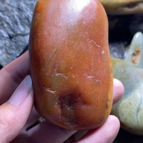 未镶嵌和田玉（糖玉）挂件超**哥