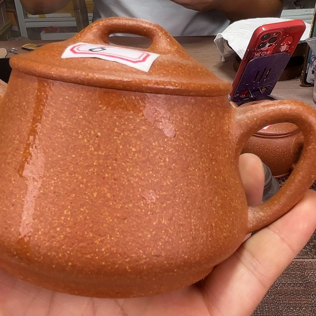 洪***少茶壶紫砂孤品浮力200cc