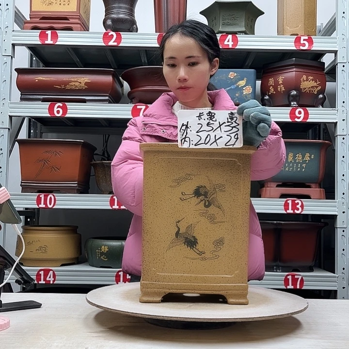 紫砂花盆紫砂花盆