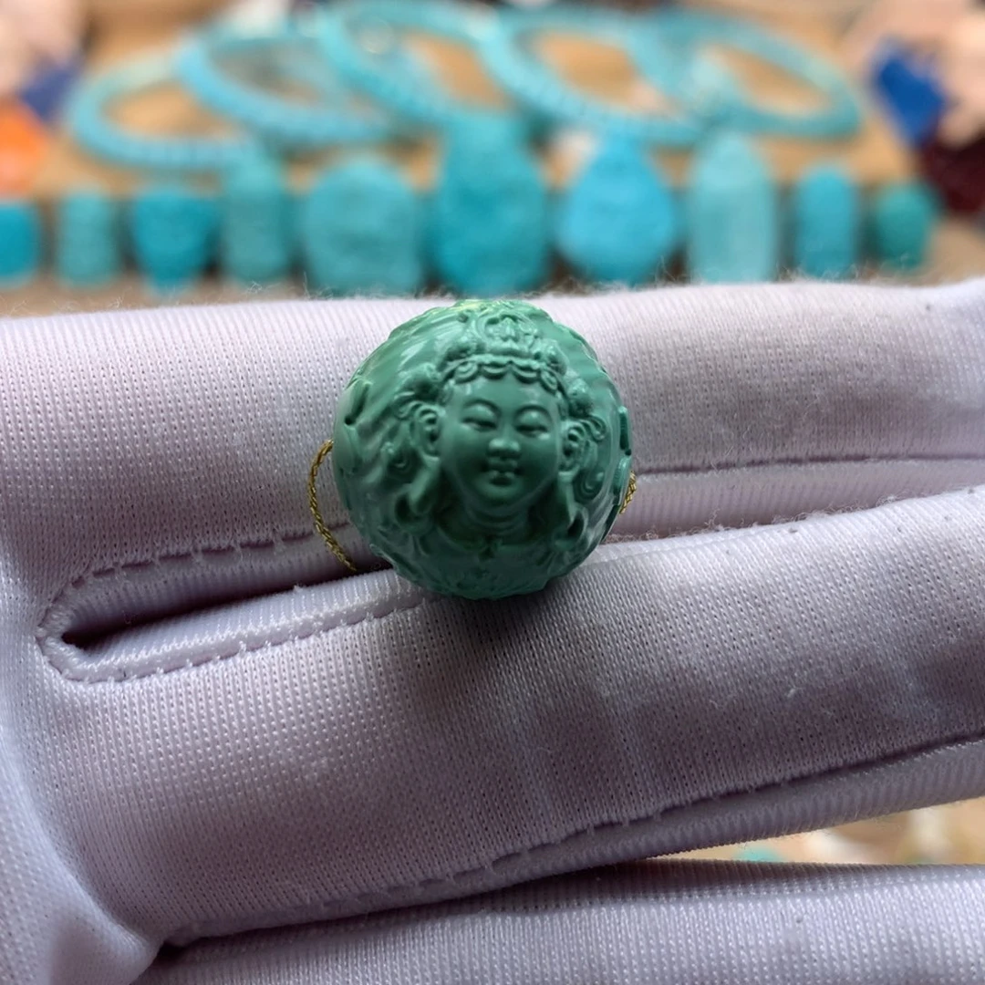 绿松石珠宝奇石未镶嵌