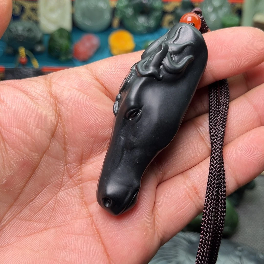 和田玉颈饰未镶嵌一*