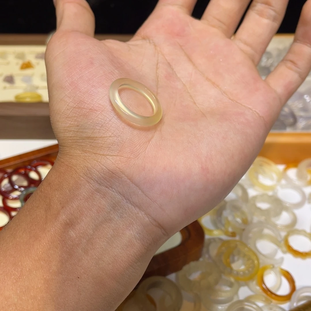 玛瑙/玉髓未镶嵌戒指294港15