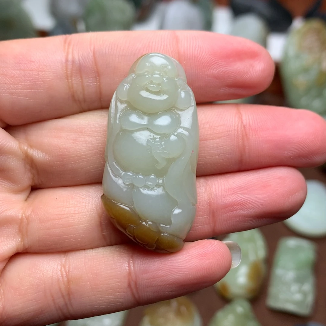 和田玉挂件未镶嵌