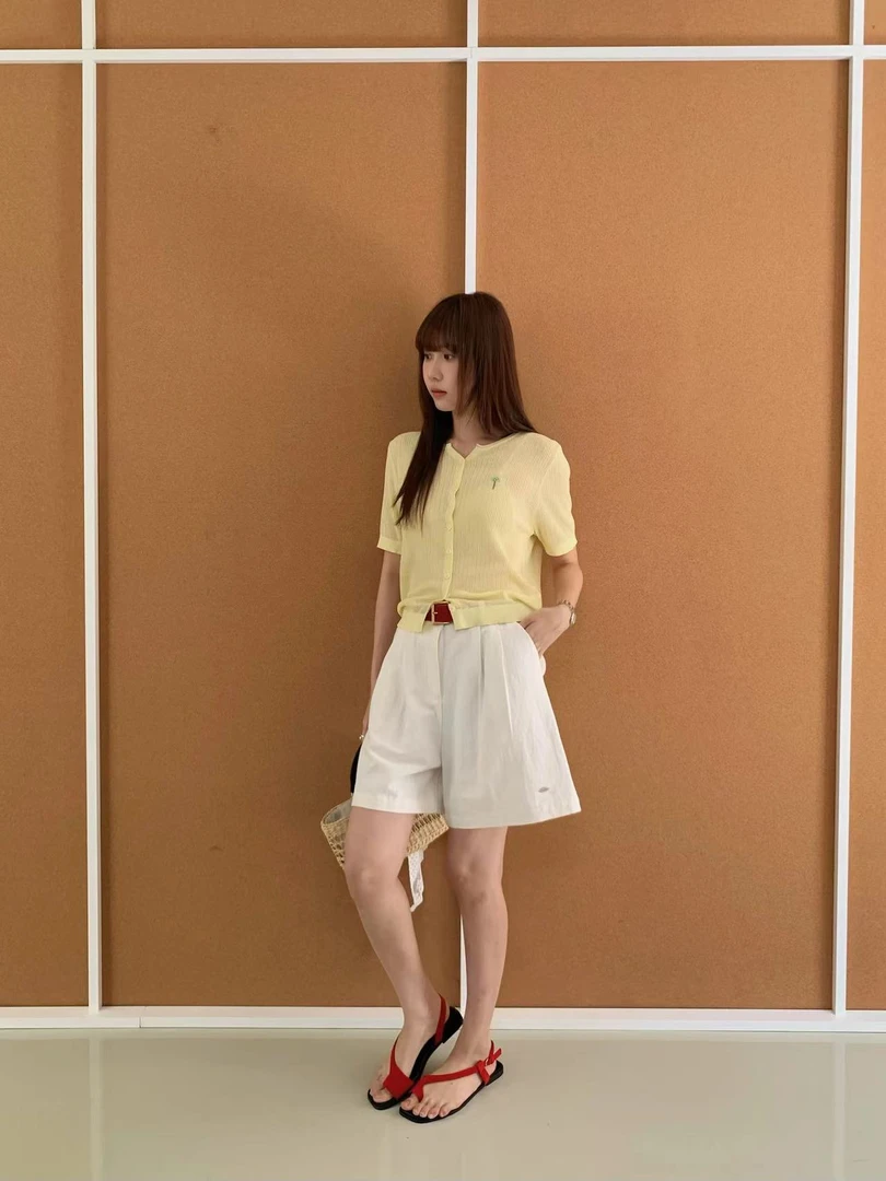 BUBBLE（M037#）韩系气质刺绣开衫