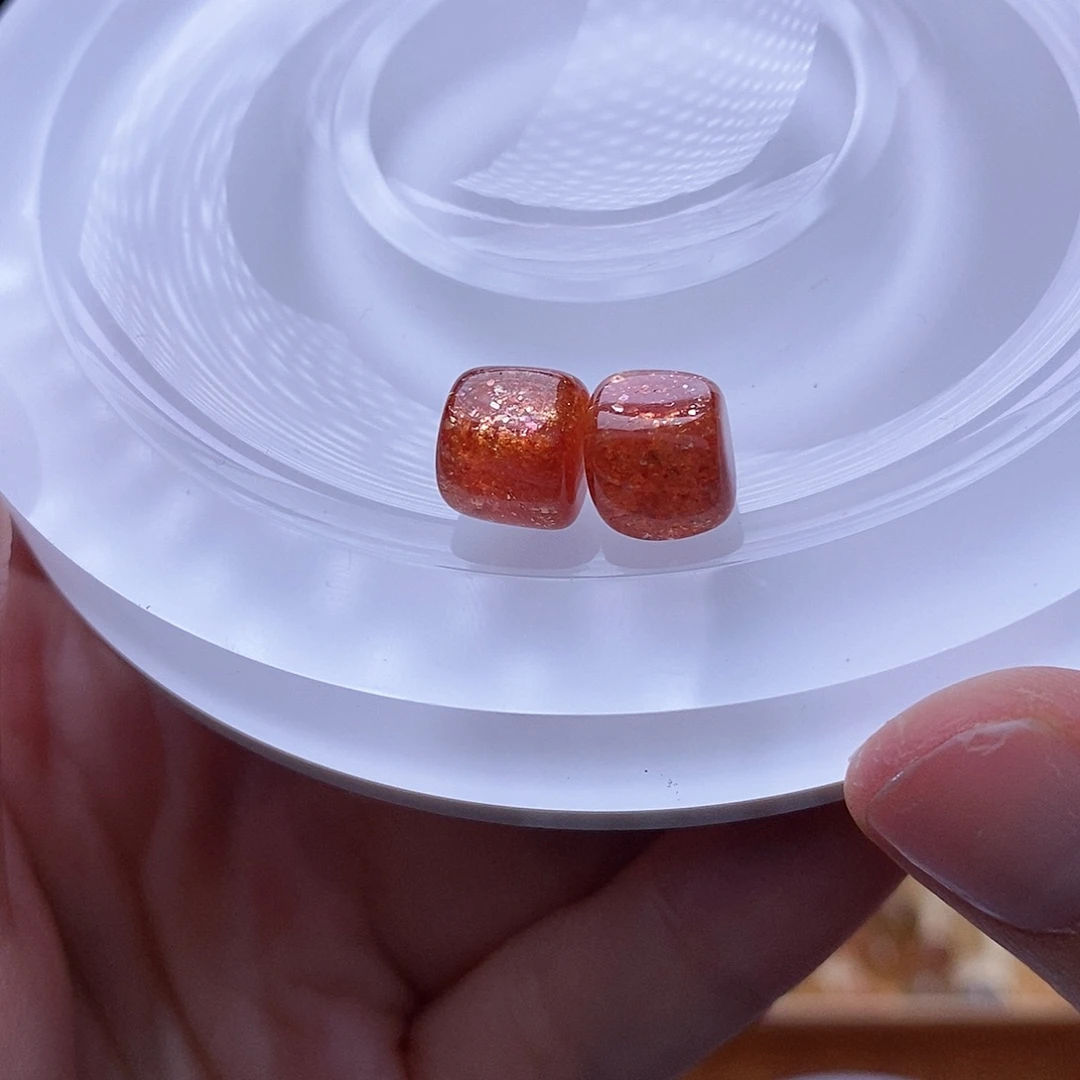 水晶天然水晶定制打孔不退换未镶嵌