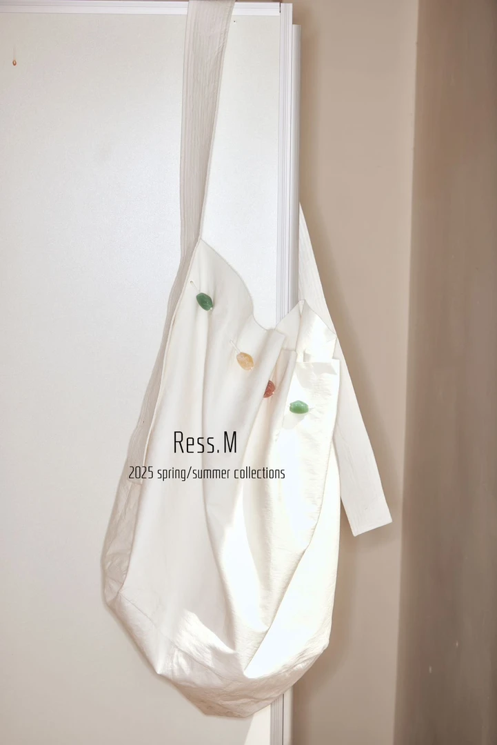 福秒-定制彩珠大包包、百搭宽肩带（RMB09006#）RESS.M