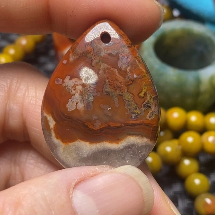 玛瑙/玉髓颈饰未镶嵌c****d