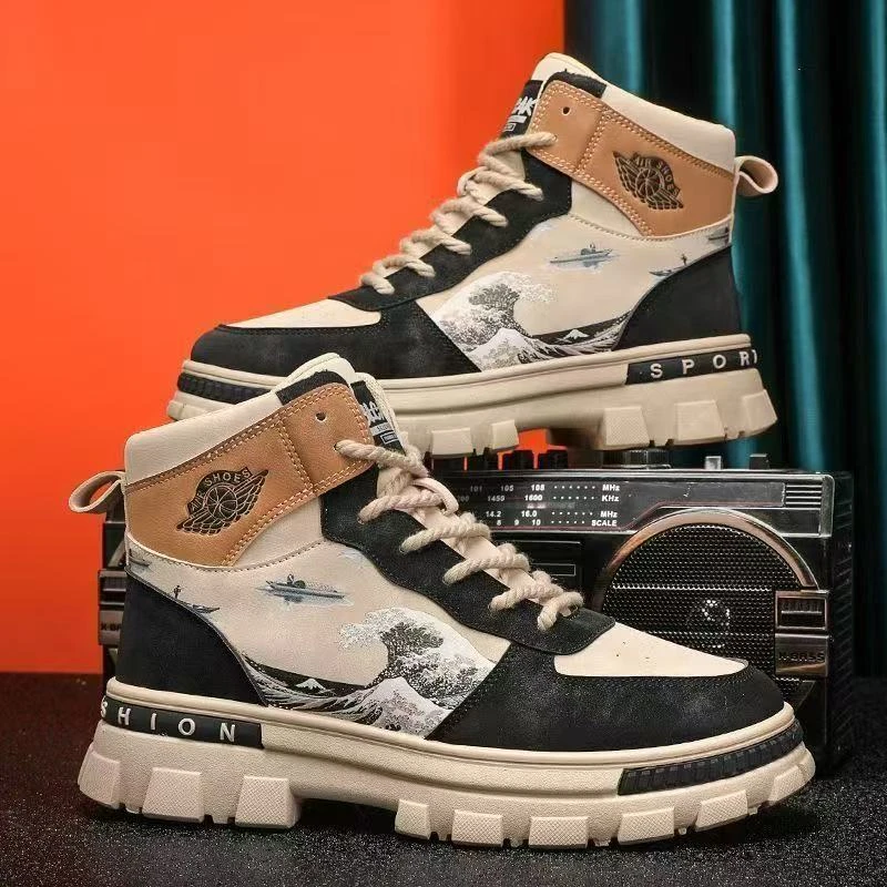 【永利鞋业】HA8809冬季新款高端时尚潮流百搭休闲鞋