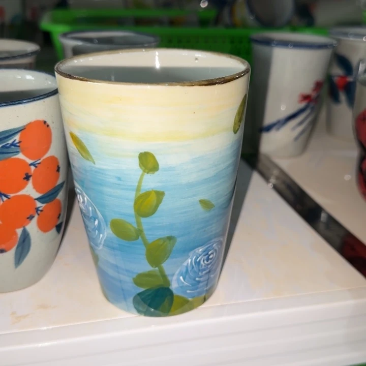 釉下彩手绘（微瑕慎拍）105