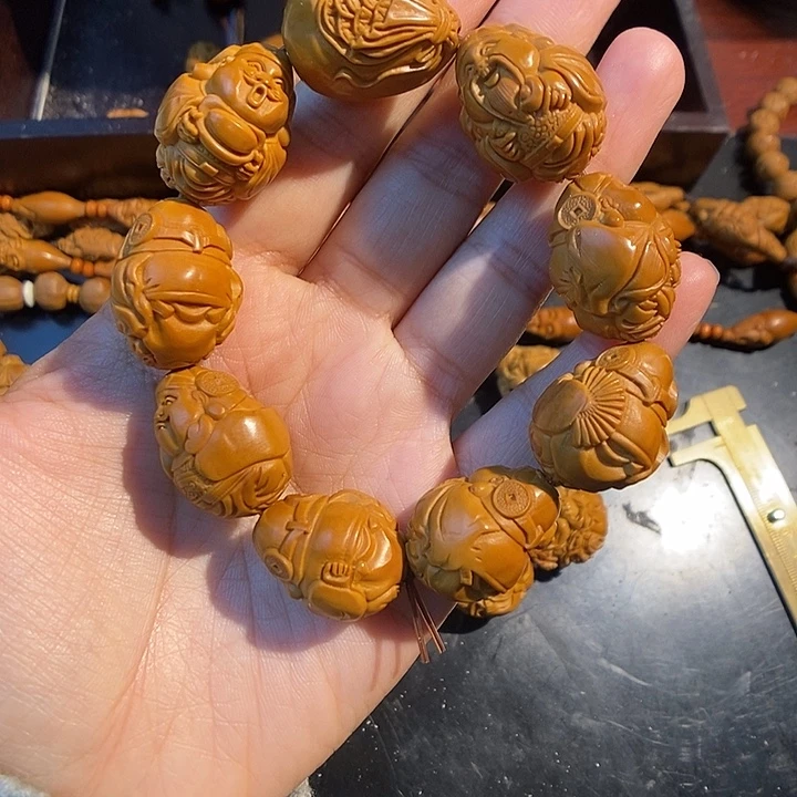 手串/手链橄榄核财神