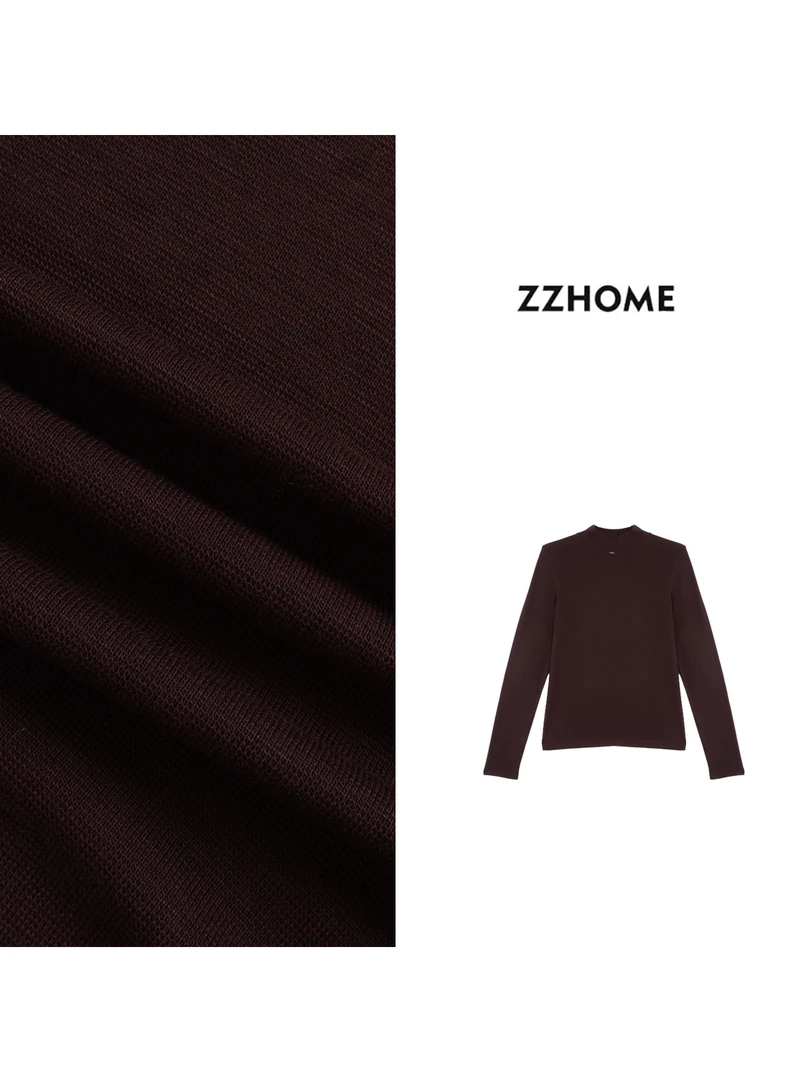 ZOZO HOME ｜可持续时髦简线条精织上衣WA8F392