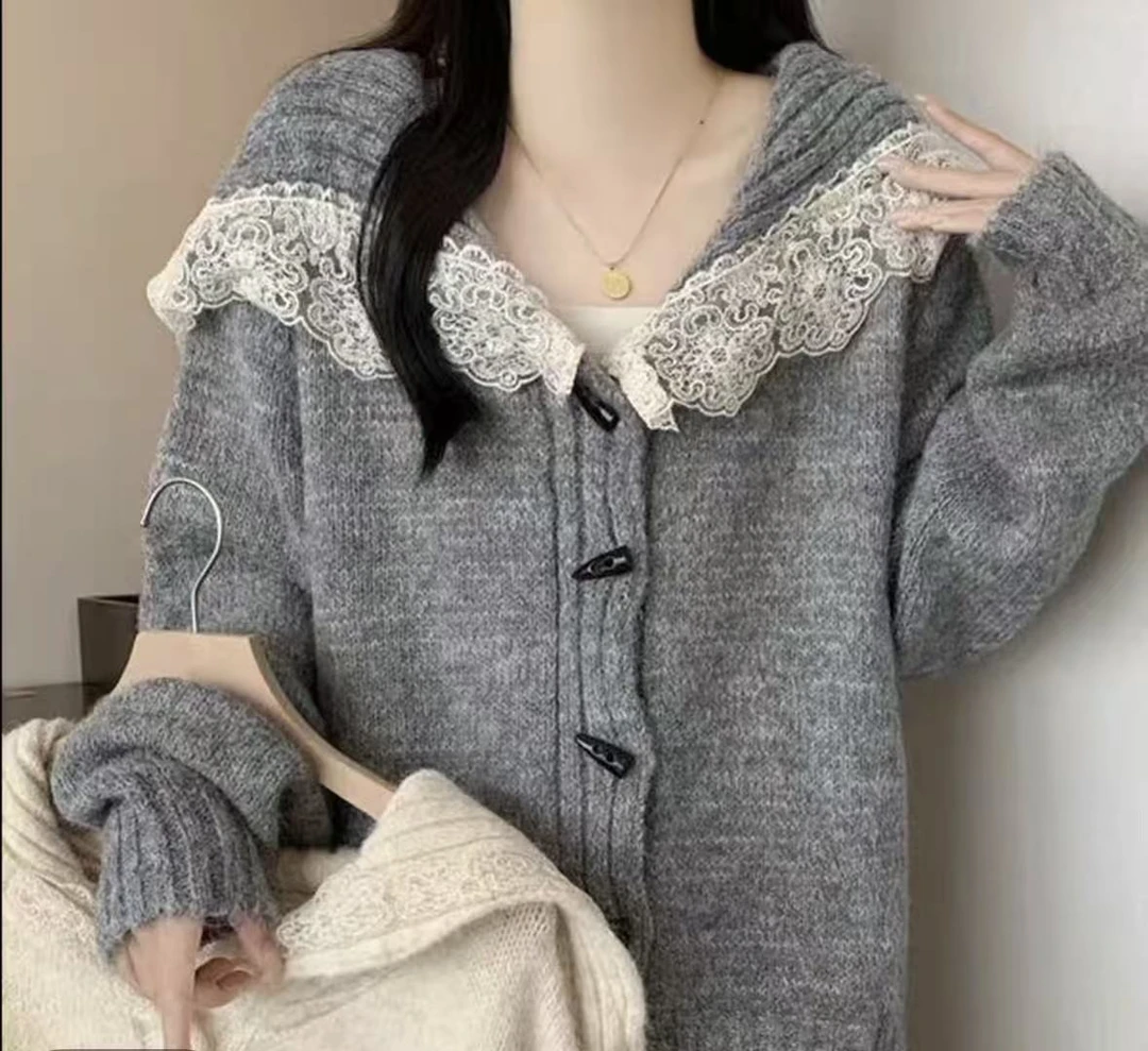 【拍一发二发三发四】36请勿盲拍) 秋冬季高货套装套头开衫