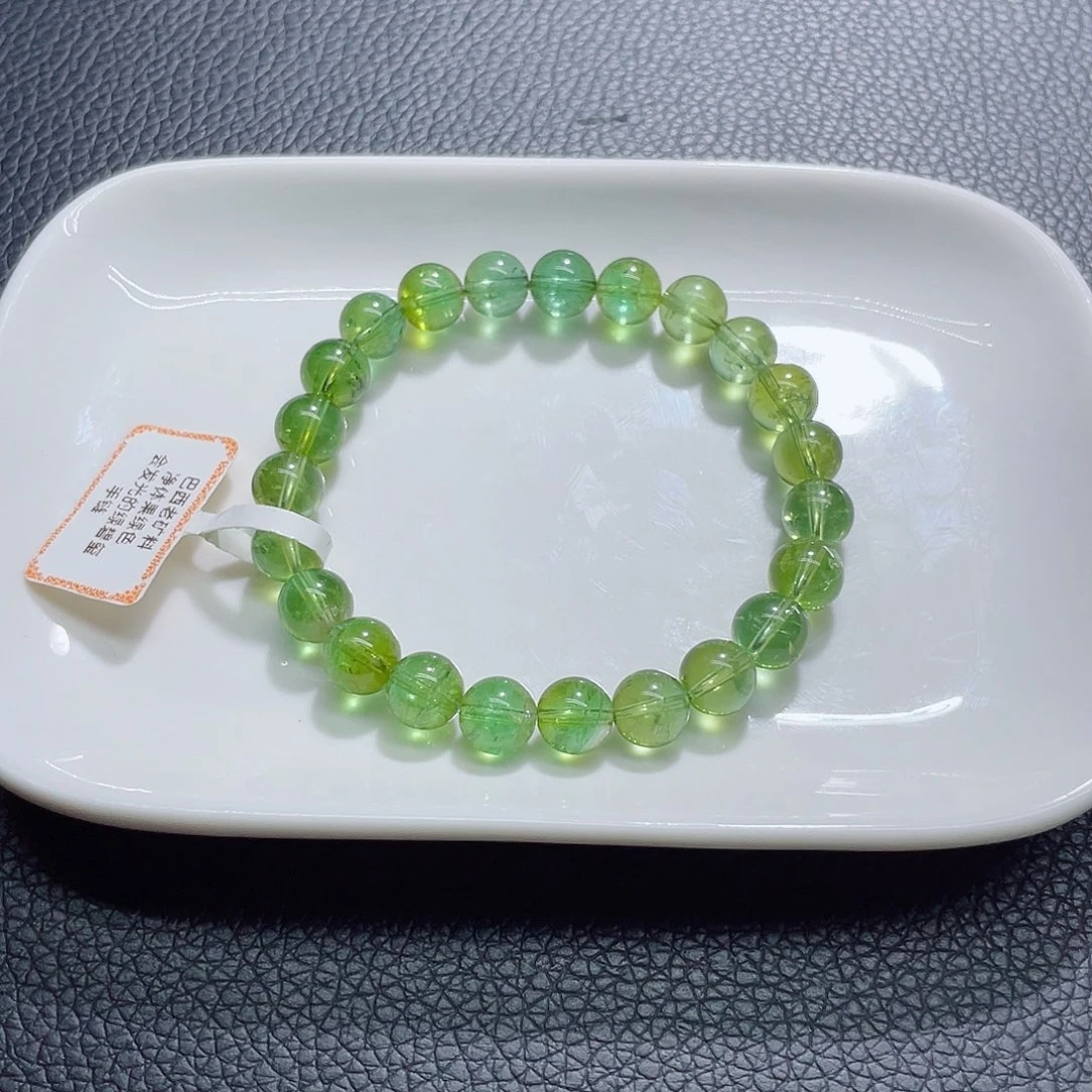 未镶嵌手链碧玺8.2mm左右