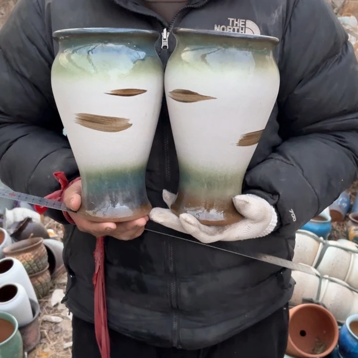 红陶口径 花盆 高度14 26