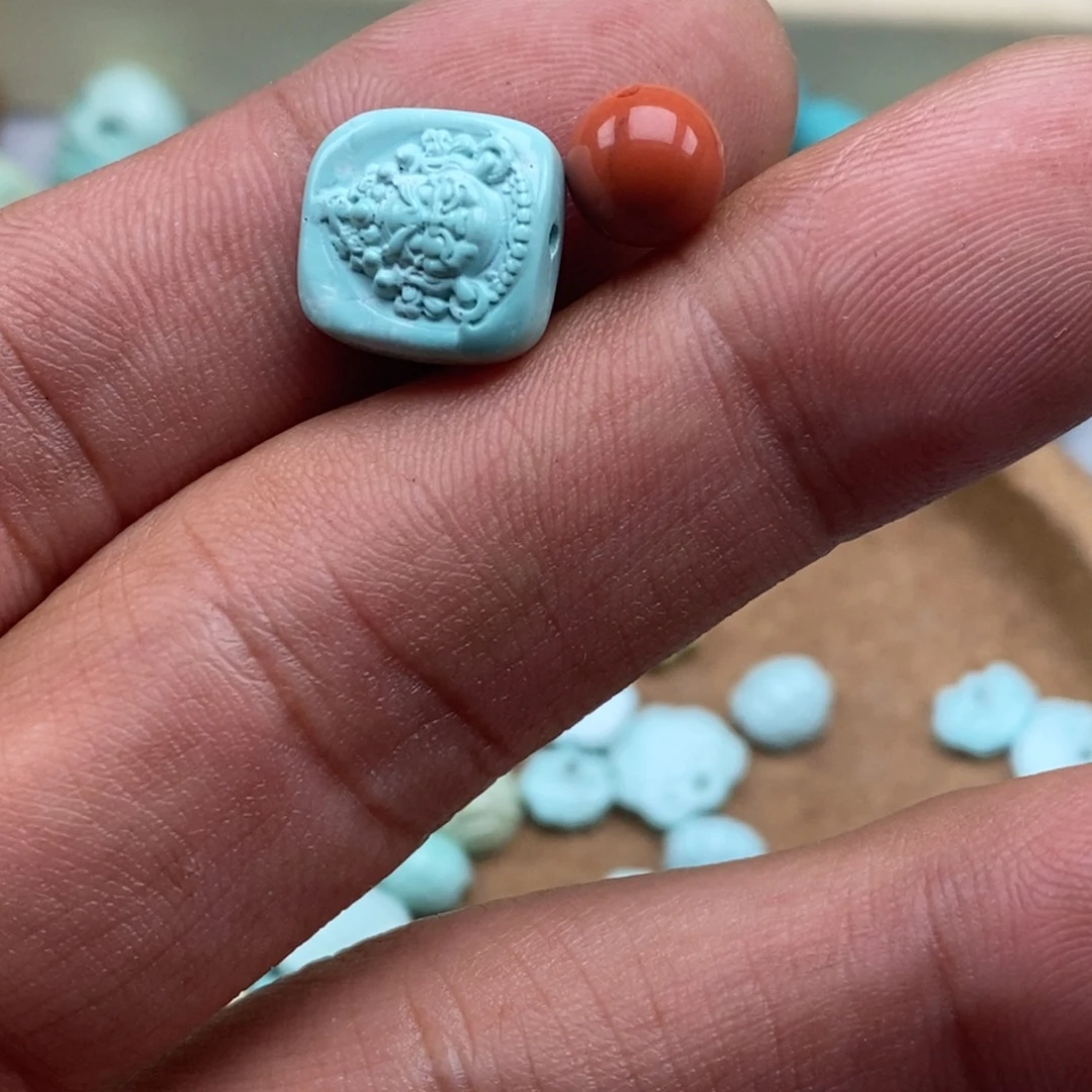 福***满南红玛瑙未镶嵌珠宝半成品