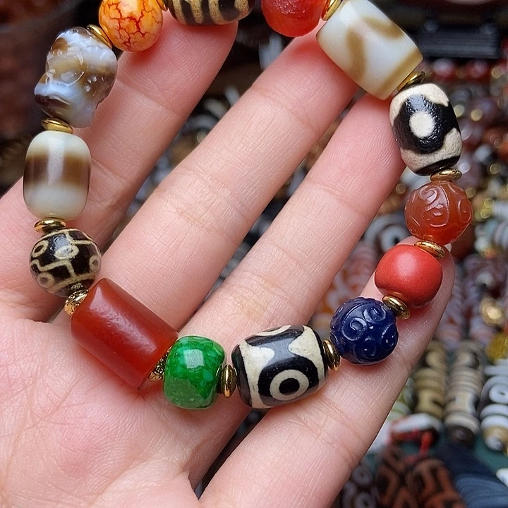 玛瑙/玉髓未镶嵌手链