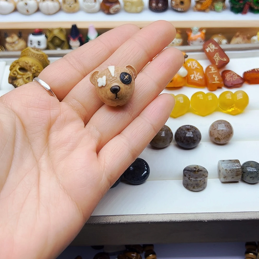 其他鹿骨手工打磨配饰