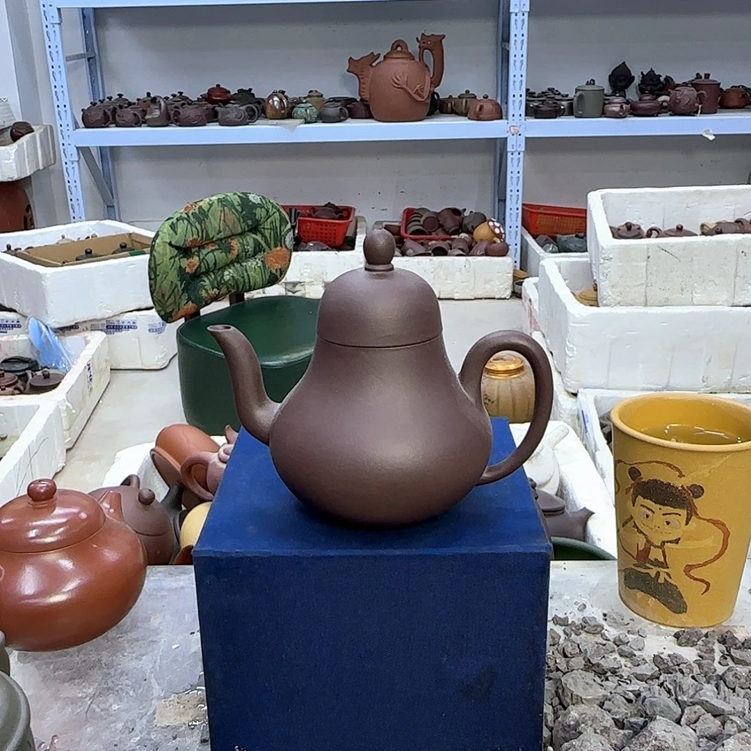 紫砂茶壶宜兴紫砂壶瑕疵处理