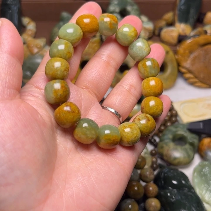 *****岫岩河磨玉（透闪石质玉）未镶嵌珠宝奇石