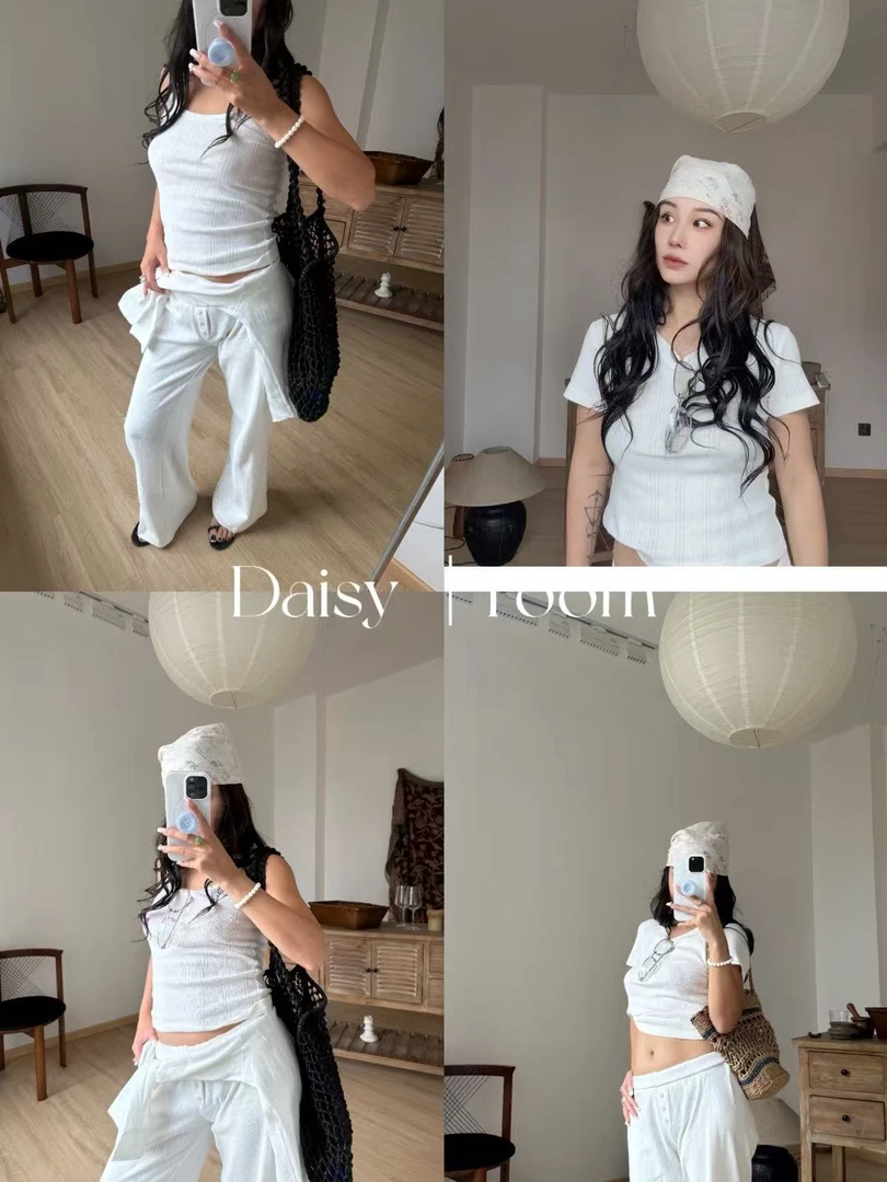 Daisy 韩系极简吊带套装