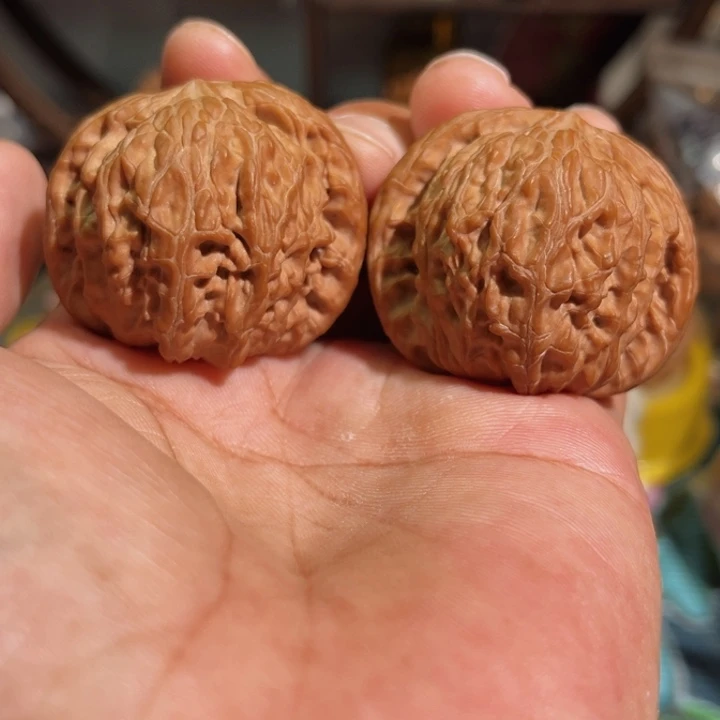 涤***桭把件文玩核桃磨盘