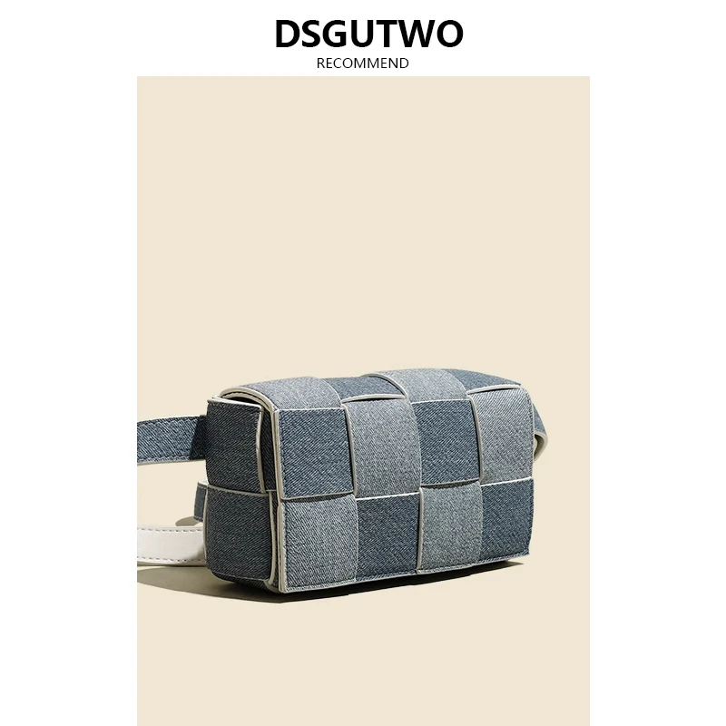 DSGUTWO 牛仔布大容量包包女春夏通勤小众新款单肩斜挎女包