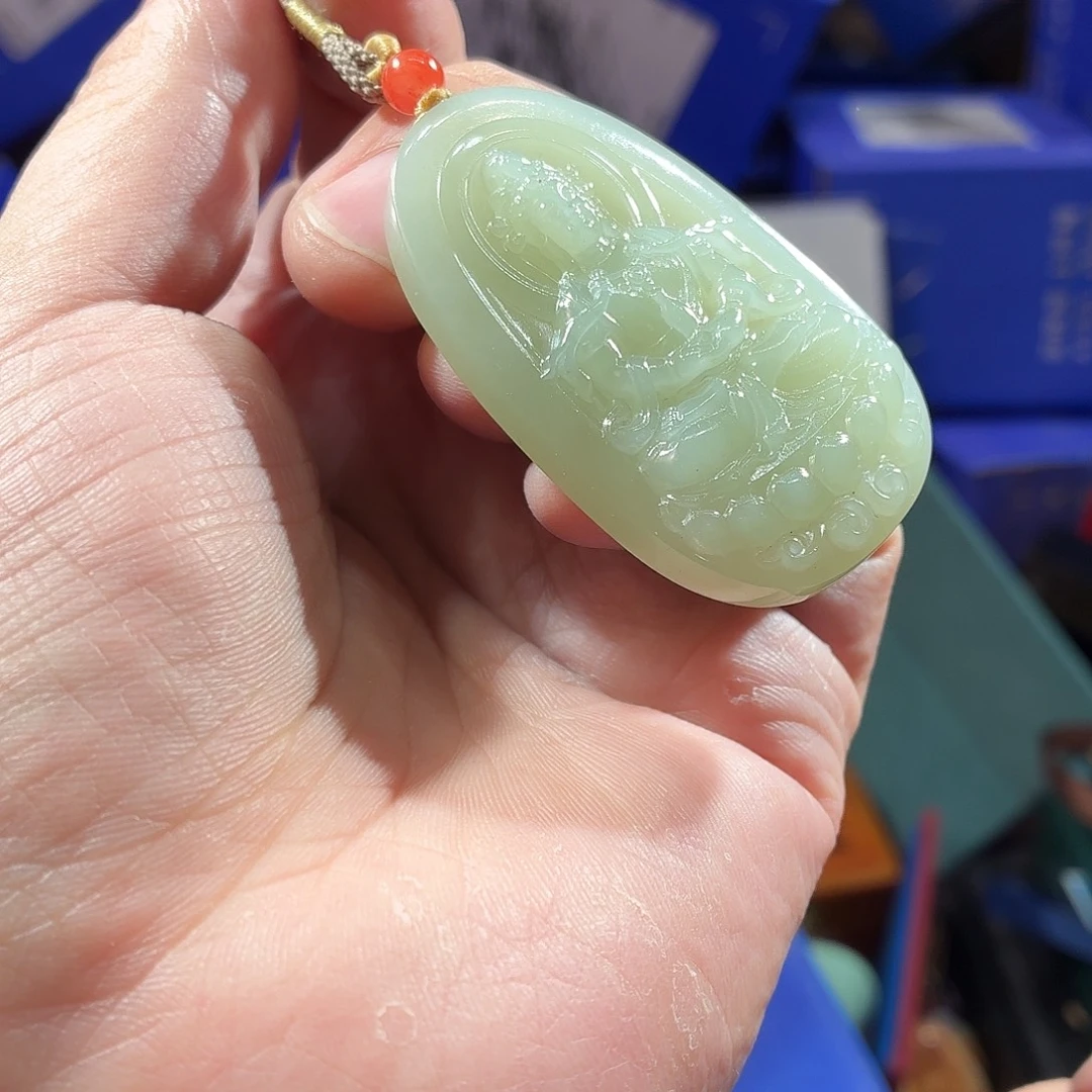 和田玉（糖玉）未镶嵌颈饰