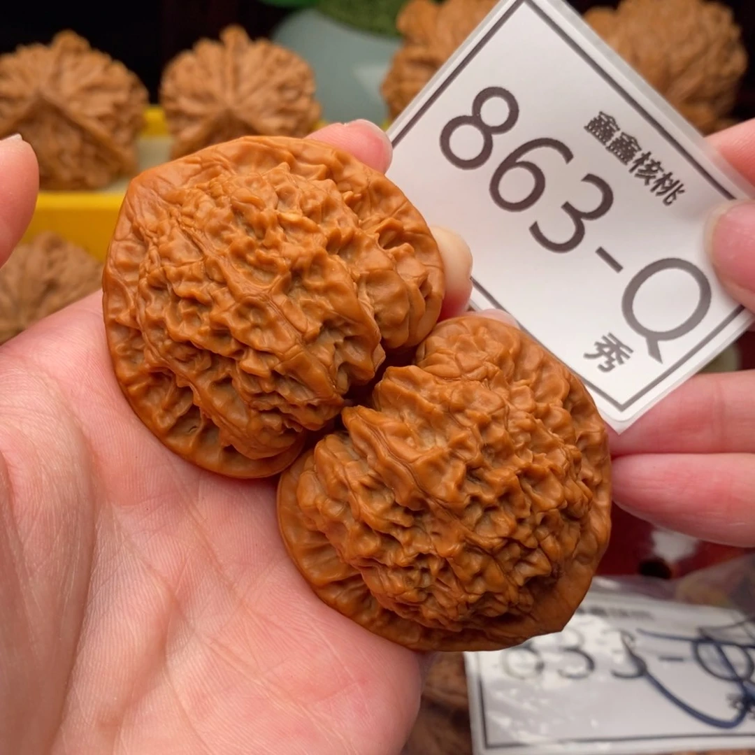 文玩核桃把件官帽46