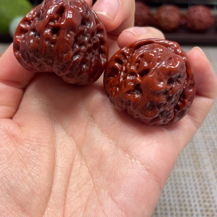 奥***涛吊坠文玩核桃▶️蛙文玩核桃37