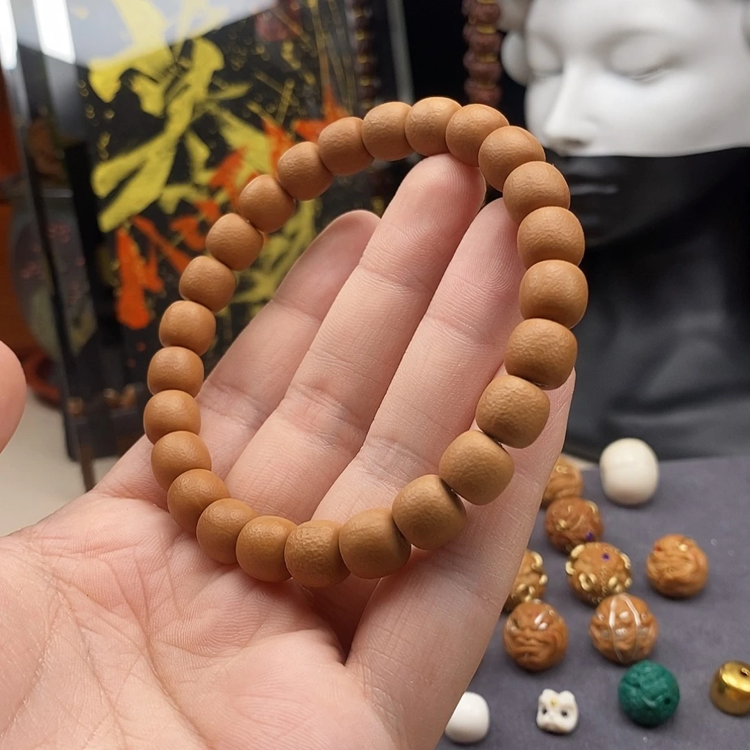 猴头核桃吊坠纯手工 熔岩 毕业