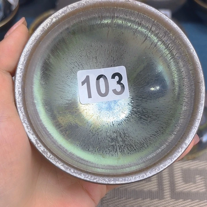 茶盏沐雨茶器柴烧主人杯