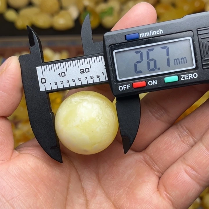 蜜蜡未镶嵌珠宝奇石天然蜜蜡散珠微瑕一粒196