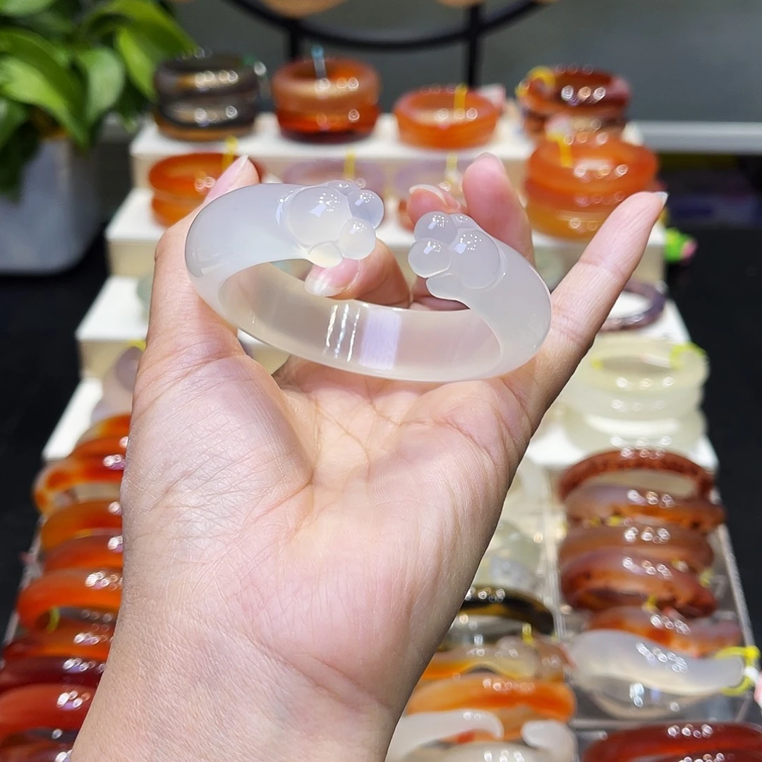 玛瑙/玉髓未镶嵌手镯