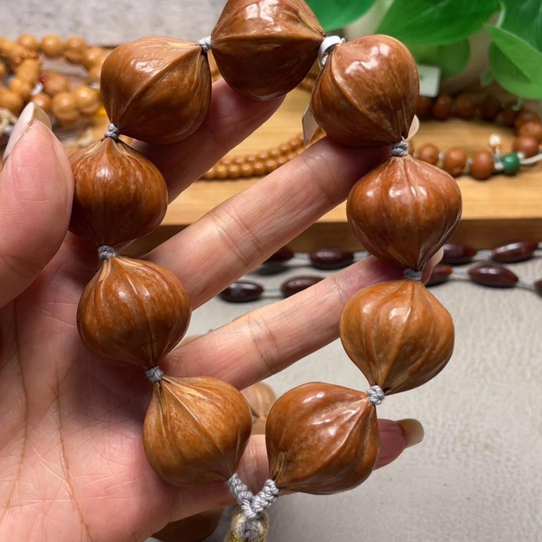 手串/手链橄榄核四花素串