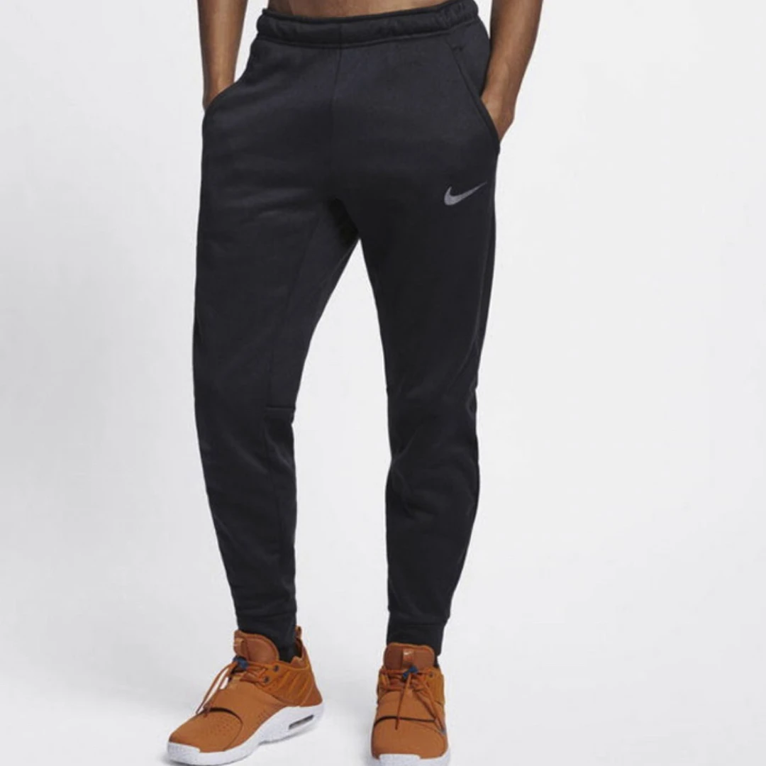 Nike/耐克男子加绒保暖外穿速干运动训练束腿长裤932256-010