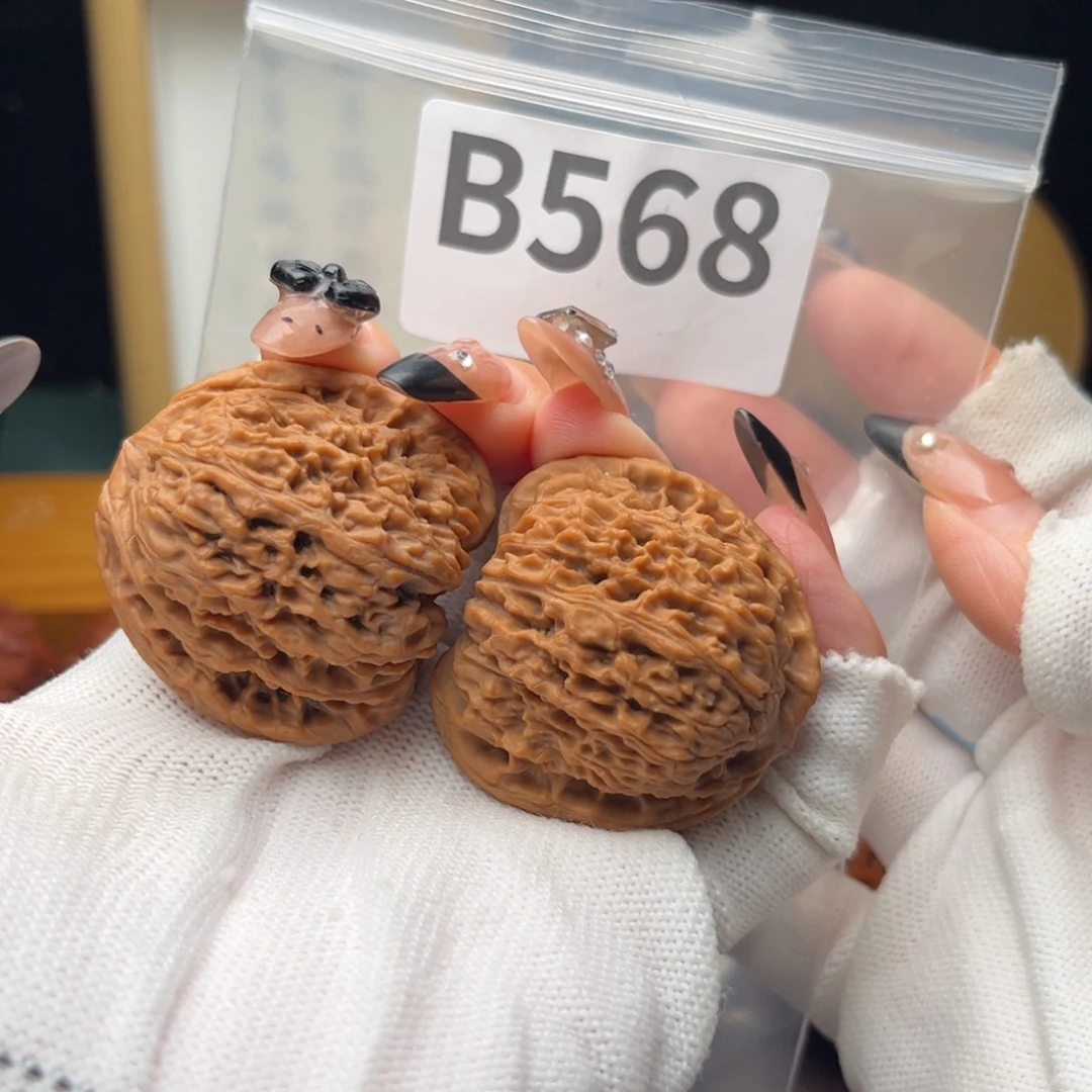 把件文玩核桃40南疆石b568