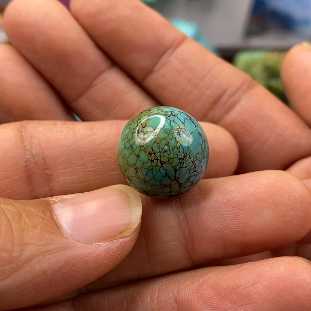 绿松石未镶嵌珠宝半成品