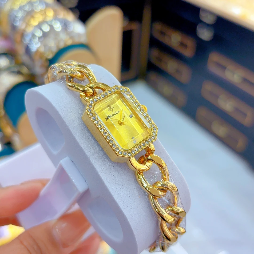 时尚精致腕表爆款手表501-14-4女款霸气精美复古大气金色经典轻奢