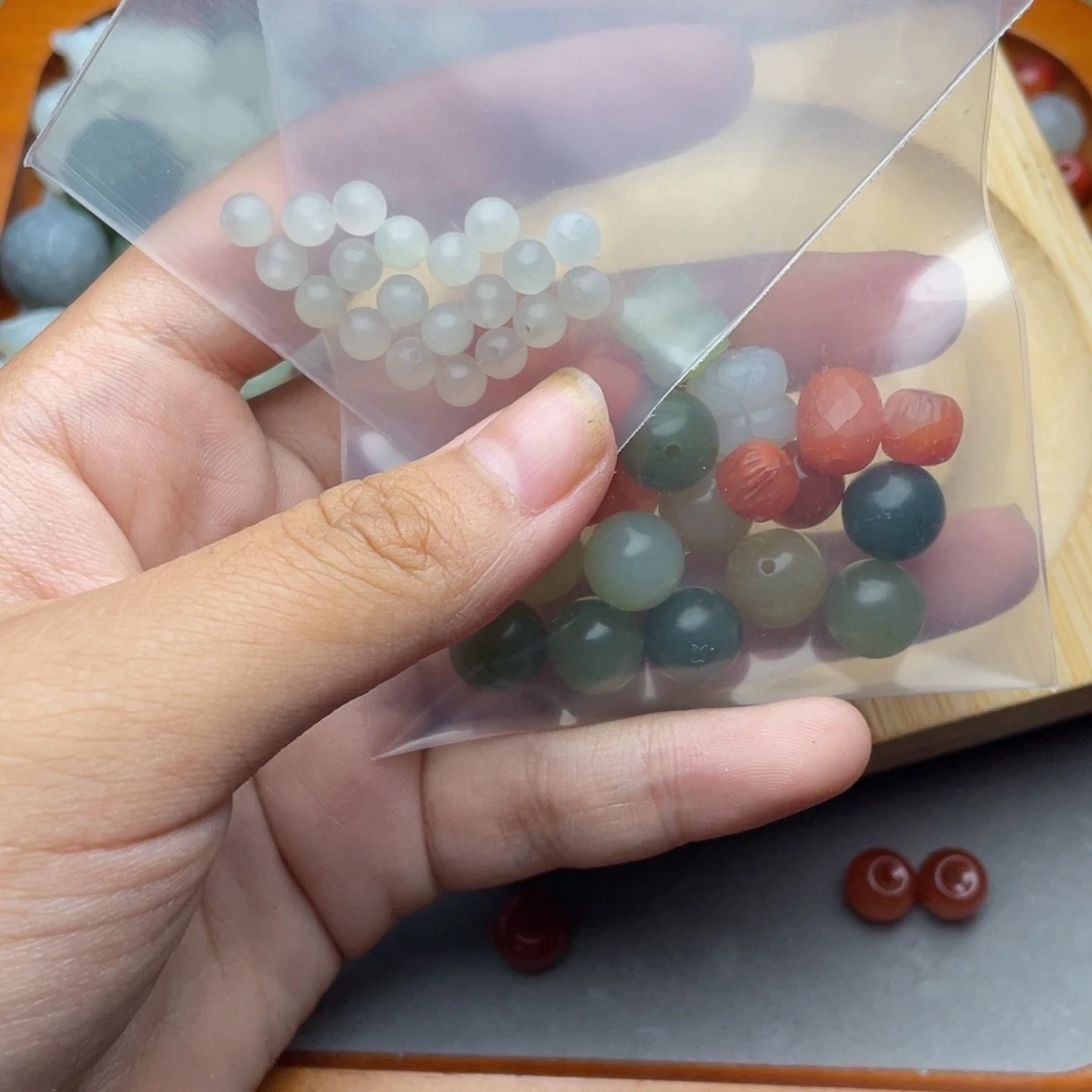 手链未镶嵌和田玉蛋*