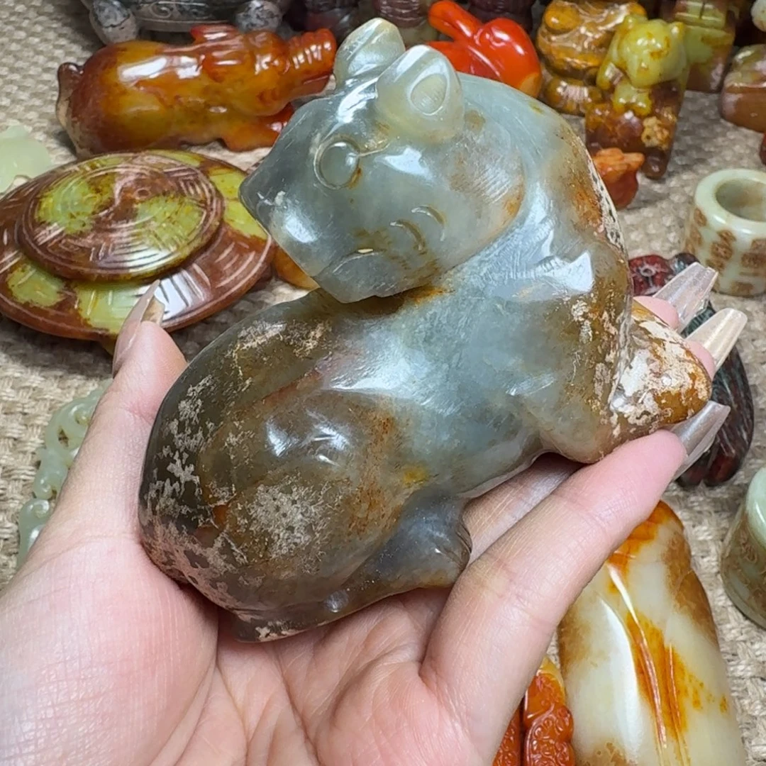 白玉菩提吊坠挂件