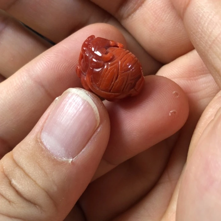 未镶嵌南红玛瑙珠宝半成品