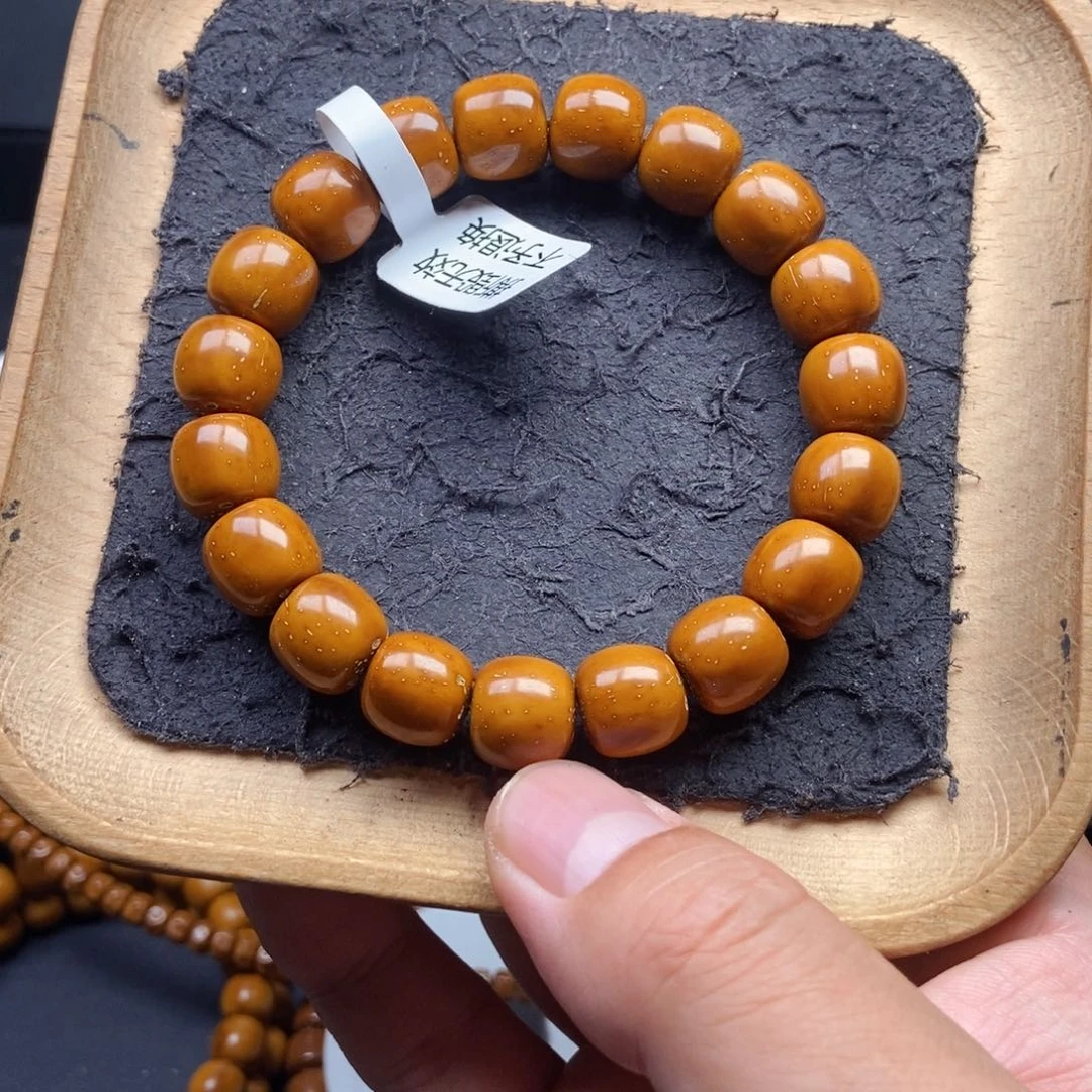 紫金鼠手串12mm精品黄金甲