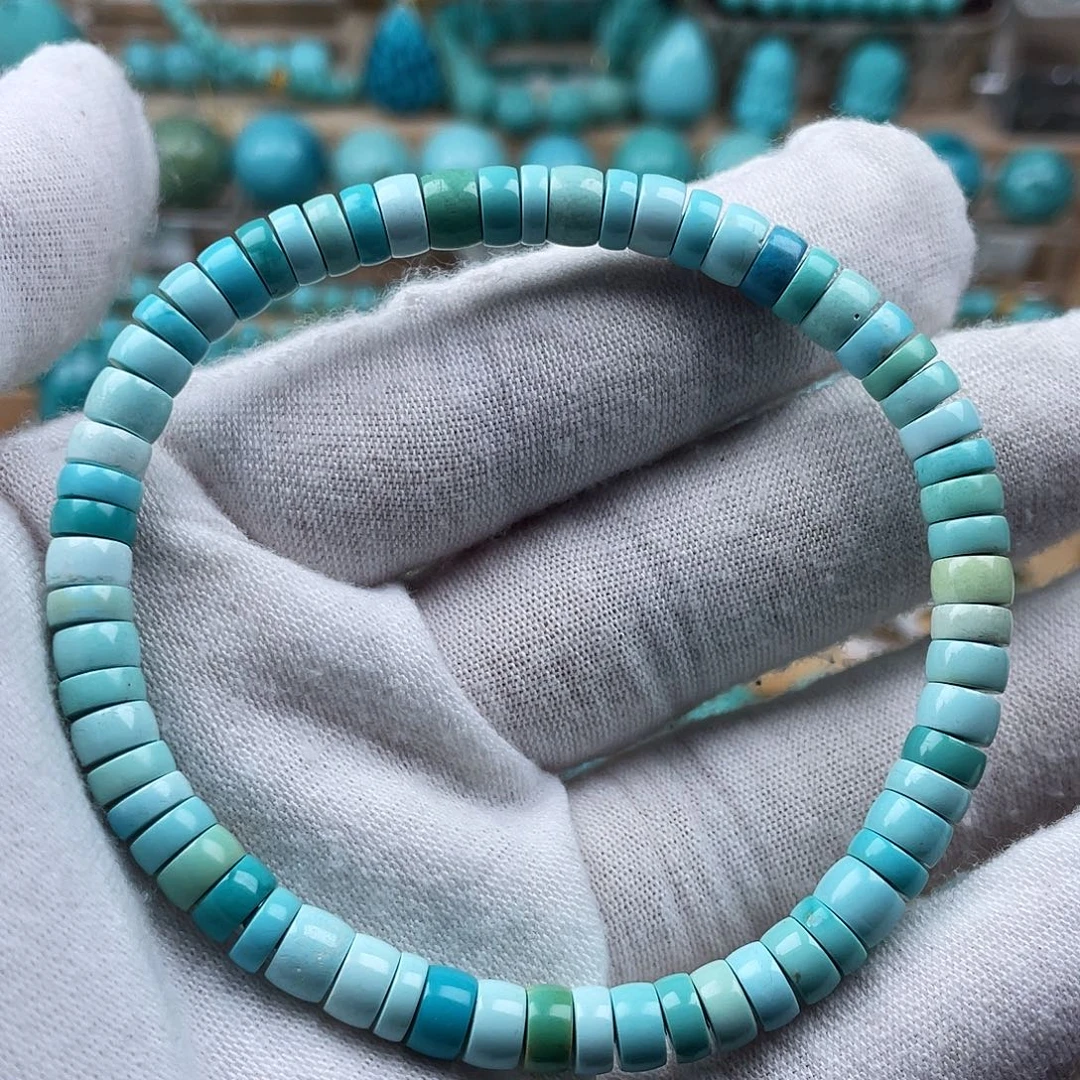 绿松石未镶嵌项链