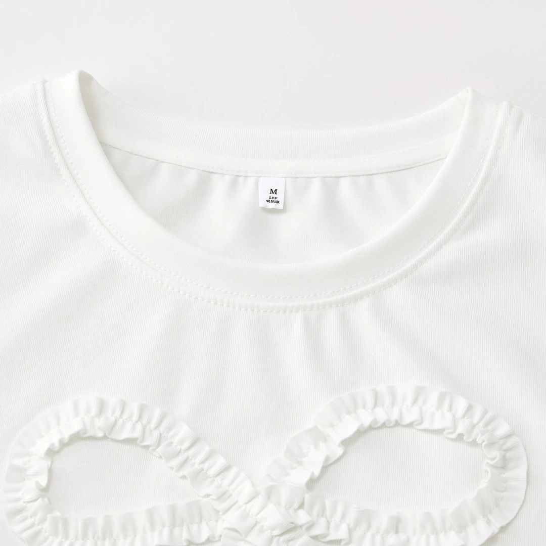 IEF/爱依服2025夏季新款韩版甜美淑女气质通勤百搭设计感T恤