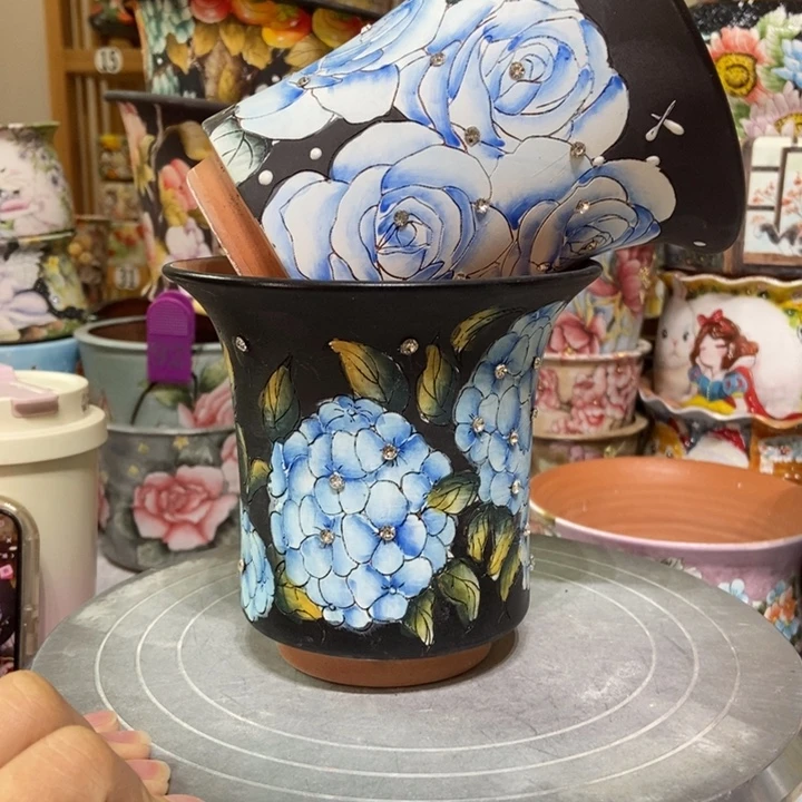 景德镇艺术手绘作品