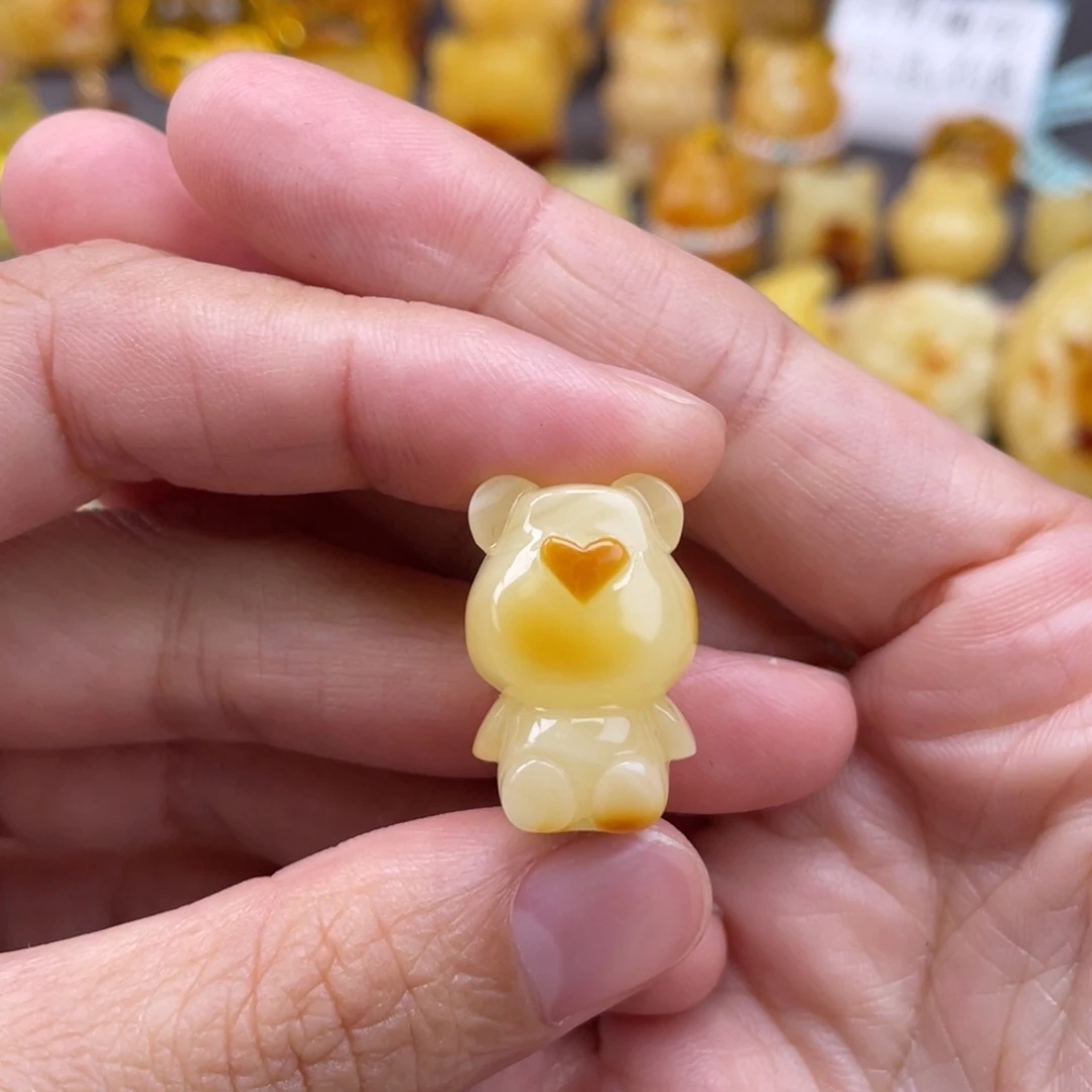 裸石琥珀未镶嵌蜜蜡